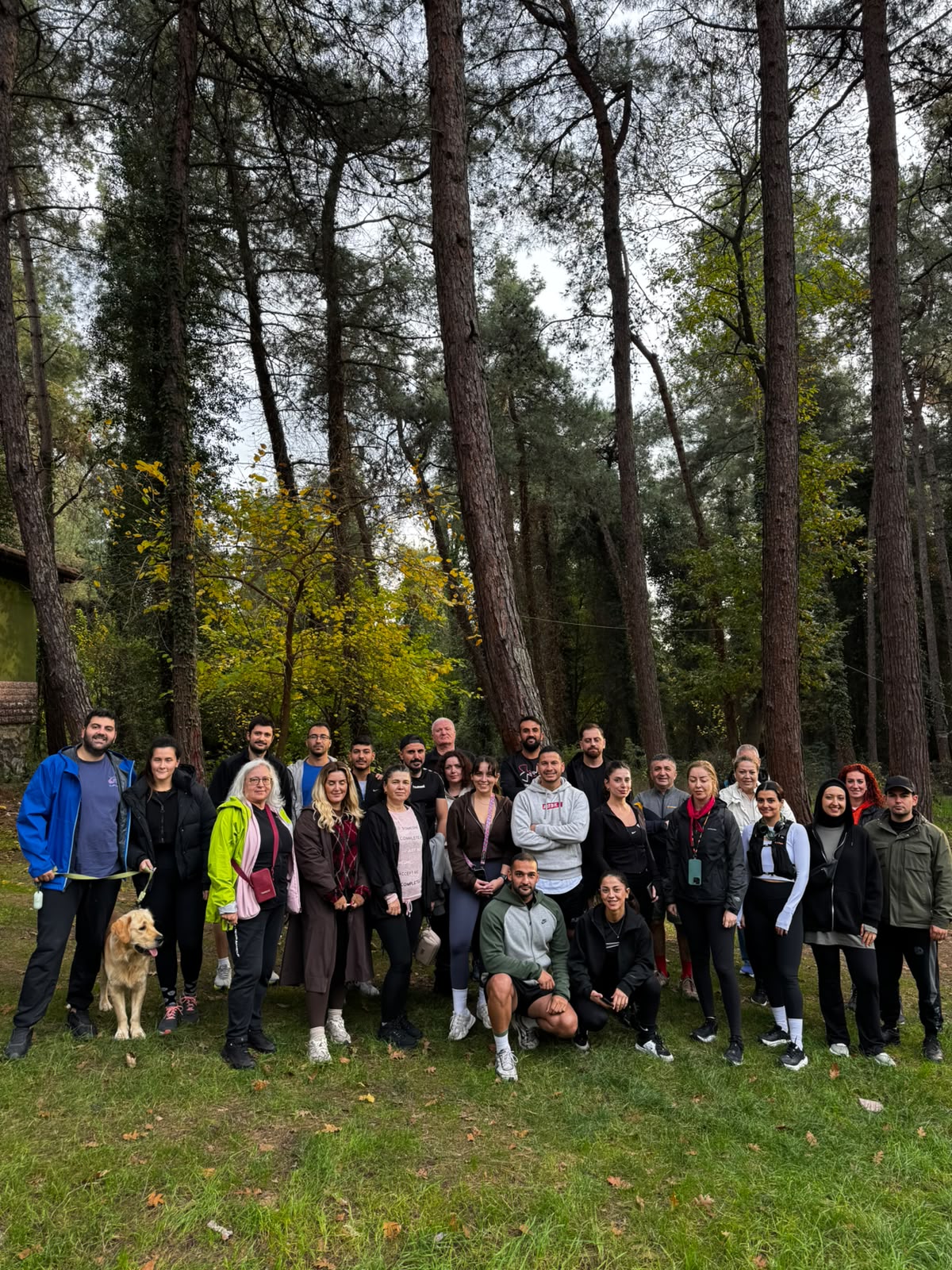 Konaklama Deneyimi etkinliğine katılan CB Fit Camp grubu
